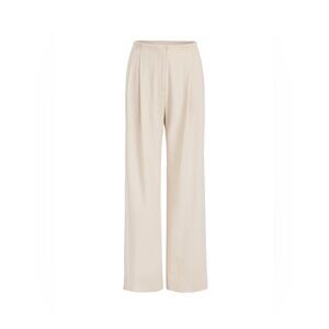 Kookai Women’s Dallas Pleated Pant Ivory Almond Milk NWT